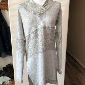 Maurice’s long length sweater with hood!